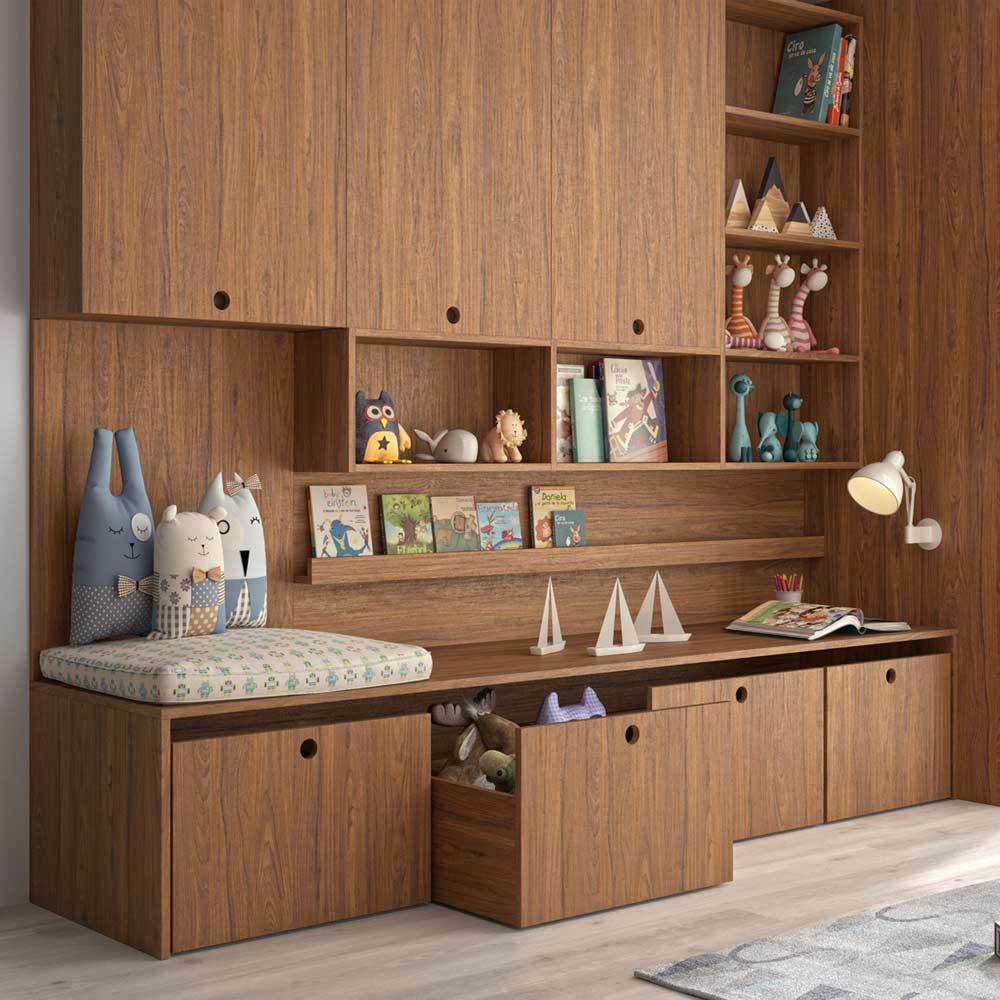 Victoria Walnut Effect Melamine Board - CNC Creations