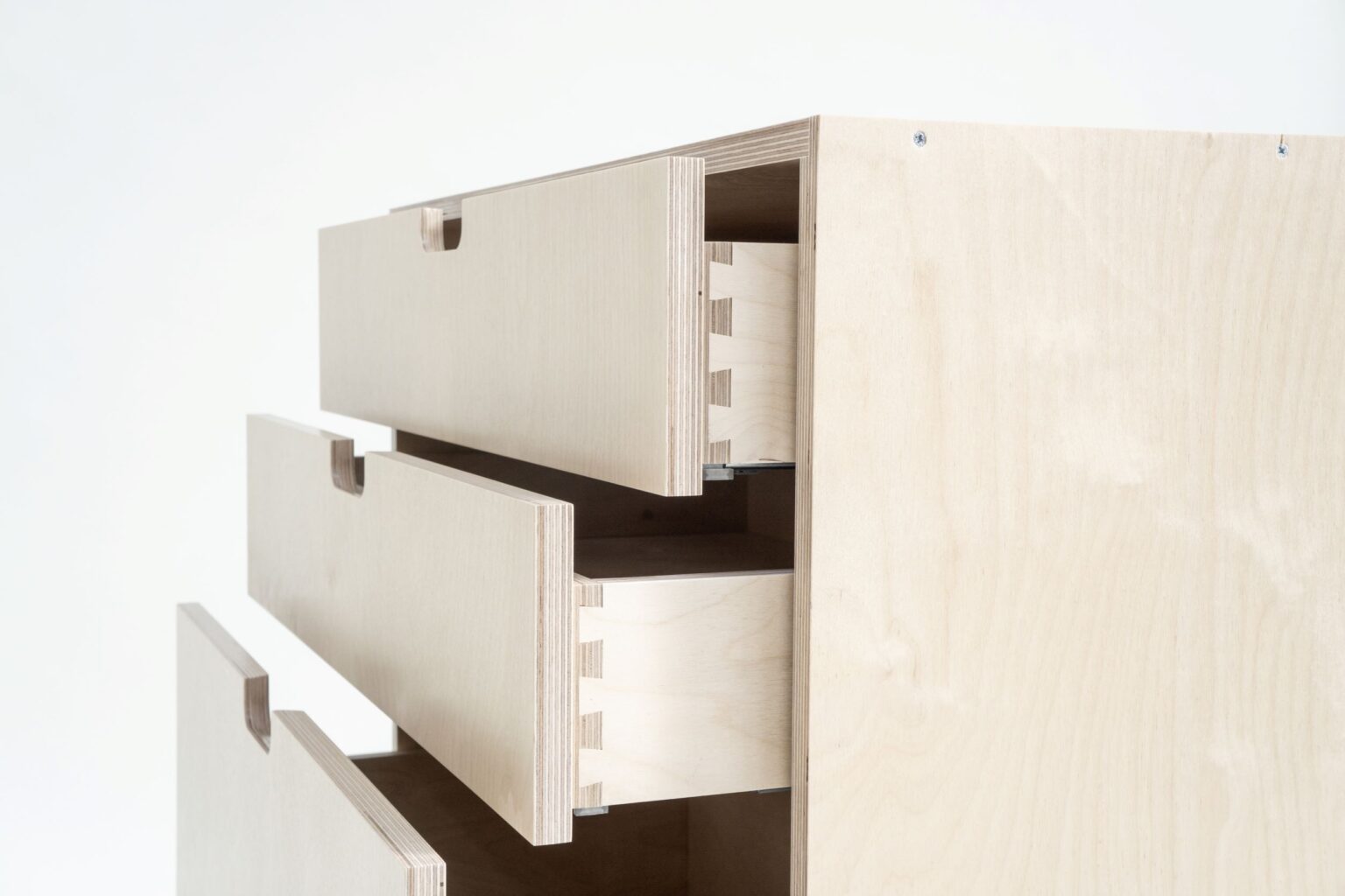 High Quality Birch Plywood Kitchen Drawer Units Order Online