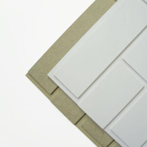 two brick effect mdf panels