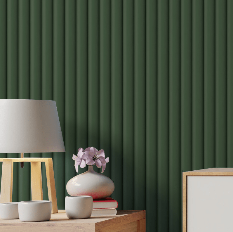 Ribbed panelling