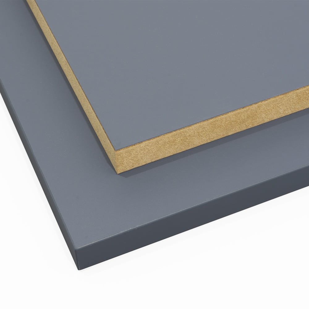 Two Serica Alby Blue MDF Panels