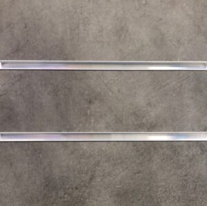 Concrete retail slat wall