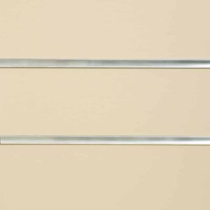 Cream retail slat wall