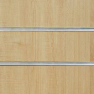 Irish Maple retail slatwall