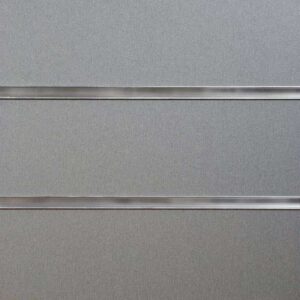 pewter slat wall panel woodgrain detail