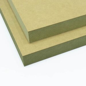Two 30mm Moisture Resistant MDF boards stacked on top of each other.