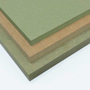 three moisture resistant mdf panels cut to size