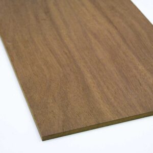 sapele veneered mdf panel cut to size