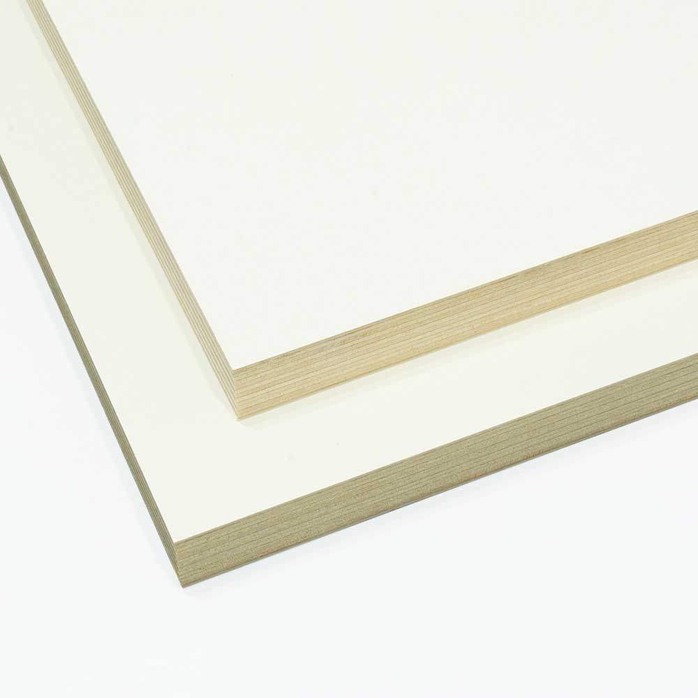 White Textured Birch Plywood